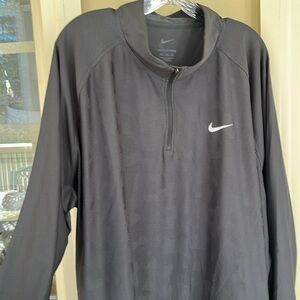 Nike Men’s dri-fit pullover quarter zip camo dark gray 3 XL